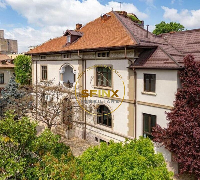 Cismigiu, inchiriere vila interbelica renovata, curte mare, parcare