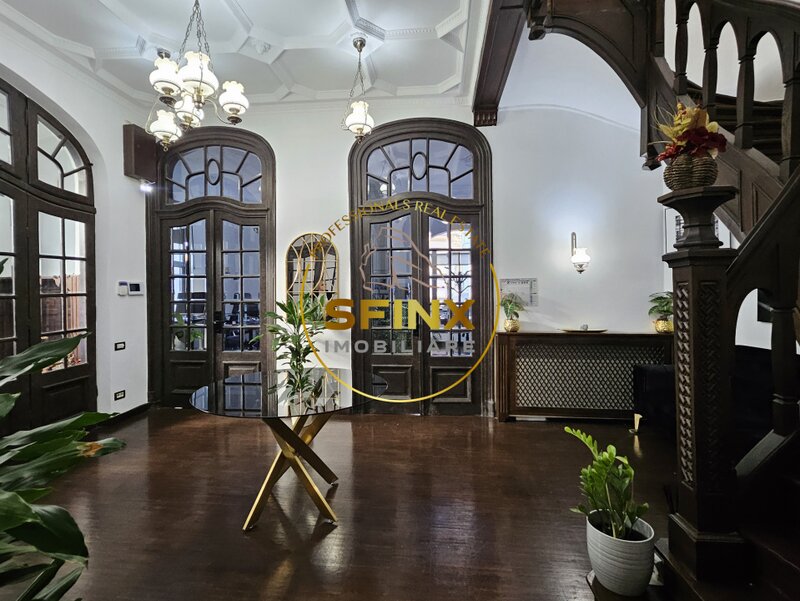 Cismigiu, inchiriere vila interbelica renovata, curte mare, parcare